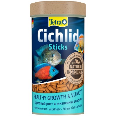 Tetra Cichlid Sticks корм для всех видов цихлид в палочках 250 мл.