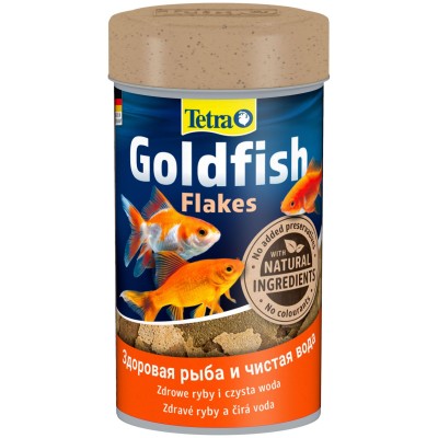 Tetra Goldfish корм в хлопьях для всех видов золотых рыбок 100 мл.