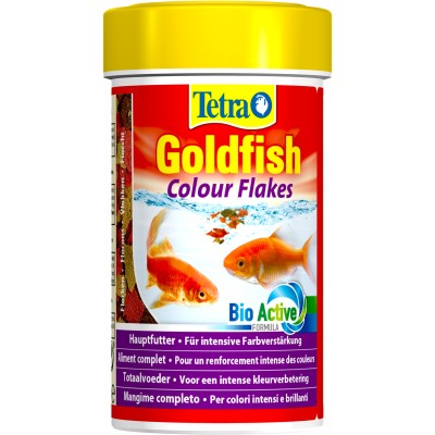 Tetra Goldfish Colour корм в хлопьях для улучшения окраса золотых рыб 100 мл.