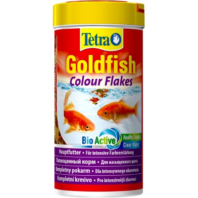 Tetra Goldfish Colour корм в хлопьях для улучшения окраса золотых рыб 250 мл.