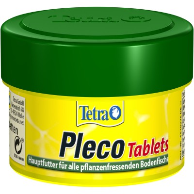 Tetra Pleco Tablets корм со спирулиной для сомов и донных рыб 58 таб.