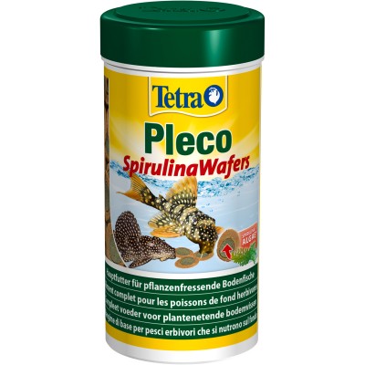 Tetra Pleco Spirulina Wafers корм для сомов чипсы 250 мл.