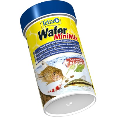 Tetra Wafer Mix Mini корм в мини-чипсах для всех мелких донных рыб 100 мл