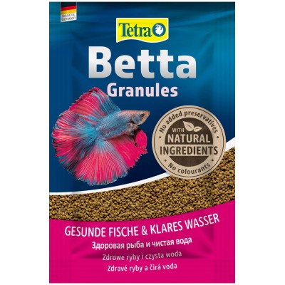 Tetra Betta Granules корм для рыб в гранулах 5 гр. (саше)