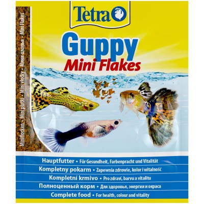 Tetra Guppy корм в хлопьях для гуппи 12 г