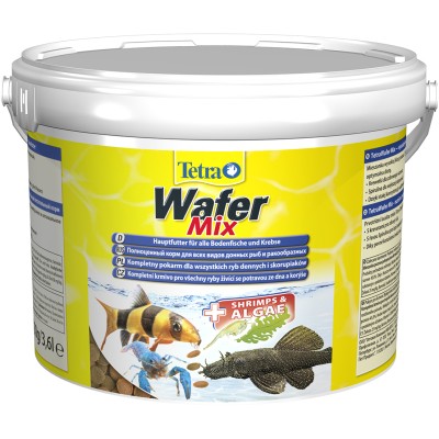 Tetra Wafer Mix корм-чипсы для всех донных рыб 3,6 л.