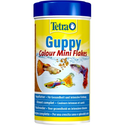 Tetra Guppy Colour корм для гуппи для улучшения окраса 250 мл.