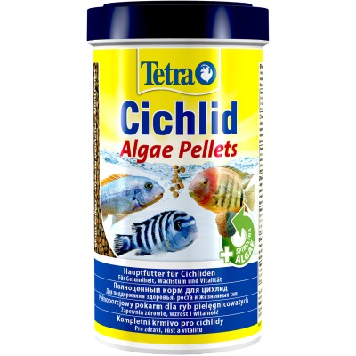 Tetra Cichlid Algae корм для всех видов цихлид 500 мл.