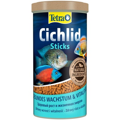 Tetra Cichlid Sticks корм для всех видов цихлид в палочках 1 л.