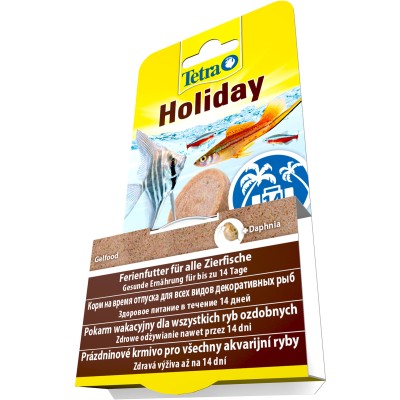 Tetra Holiday корм для рыб "отпуск 14 дней", твердый гель 30 гр.