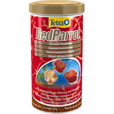 Tetra Red Parrot корм для красных попугаев в шариках 1 л.