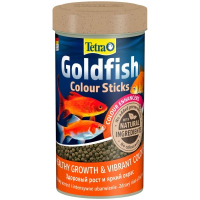 Tetra Goldfish Colour Sticks корм в палочках для улучшения окраса золотых рыбок 250 мл.