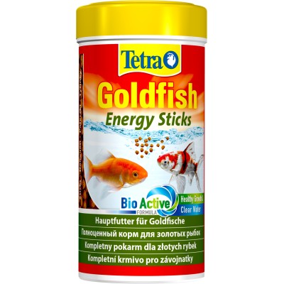 Tetra Goldfish Energy Sticks энергетический корм для золотых рыб в палочках 250 мл.