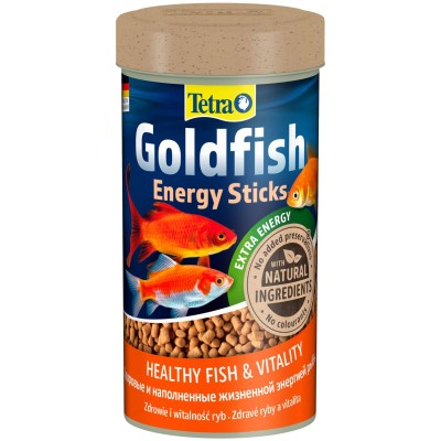 Tetra Goldfish Energy Sticks энергетический корм для золотых рыб в палочках 250 мл.