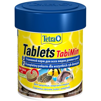 Tetra Tablets Tabi Min корм для всех видов донных рыб 120 таб.
