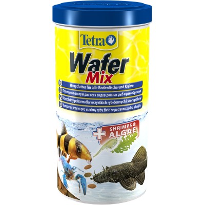 Tetra Wafer Mix корм-чипсы для всех донных рыб 1 л.