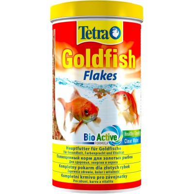 Tetra Goldfish корм в хлопьях для всех видов золотых рыбок 1 л.