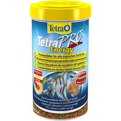 Tetra Pro Energy Crisps корм-чипсы для всех видов рыб для дополнительной энергии 500 мл.