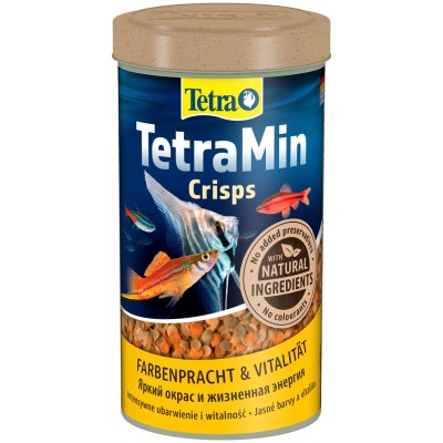 Tetra Min Pro Crisps корм-чипсы для всех видов рыб 500 мл.