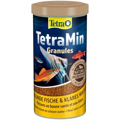 Tetra Min Granules корм для всех видов рыб в гранулах 1 л.
