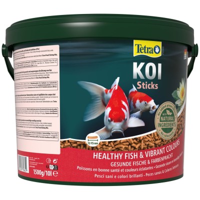 Tetra Pond Koi Sticks основной корм для кои палочки 10 л