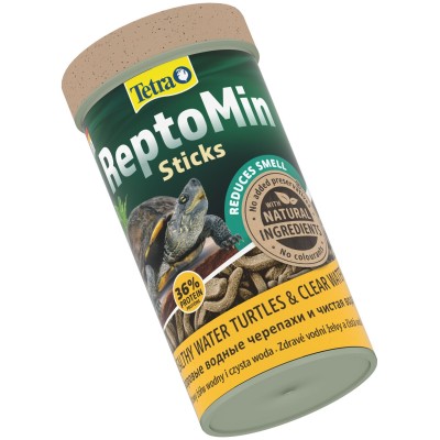 Tetra Repto Min корм в виде палочек для водных черепах 250 мл