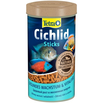 Tetra Cichlid Sticks корм для всех видов цихлид в палочках 500 мл.