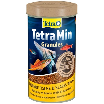 Tetra Min Granules Корм для всех видов рыб в гранулах 500 мл