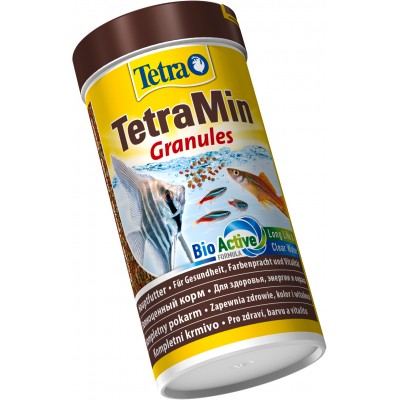 TetraMin Granules корм для всех видов рыб в гранулах 250 мл.