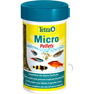 Tetra Micro Pellets корм для мелких видов рыб 100 мл.