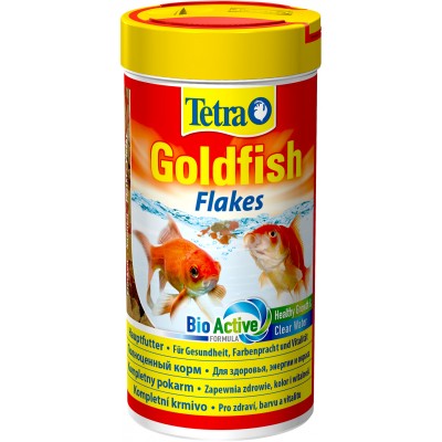 TetraGoldfish корм в хлопьях для всех видов золотых рыбок 250 мл.