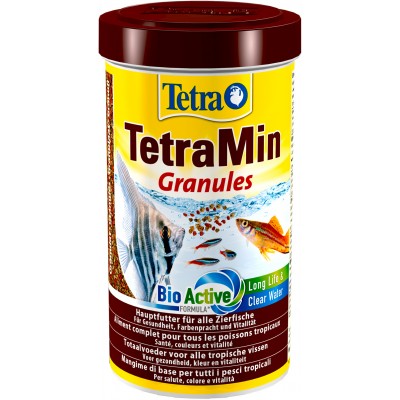 TetraMin Granules корм для всех видов рыб в гранулах 500 мл.
