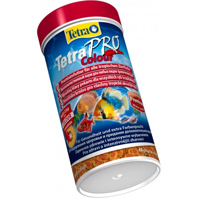 TetraPro Color Crisps корм-чипсы для улучшения окраса всех декоративных рыб 250 мл.