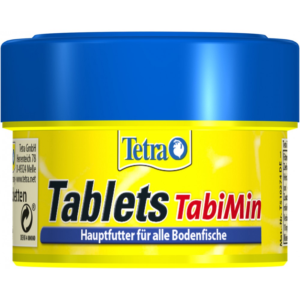 TetraTabletsTabiMin корм для всех видов донных рыб 58 таб.
