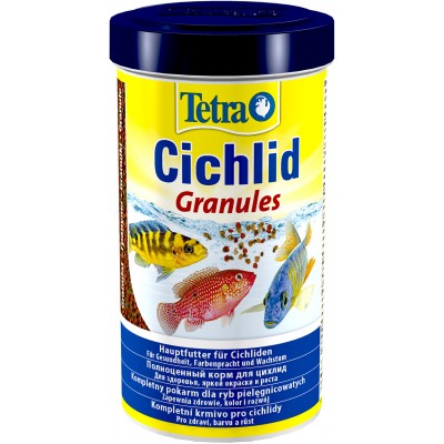 TetraCichlid Granules корм для всех видов цихлид в гранулах 500 мл.