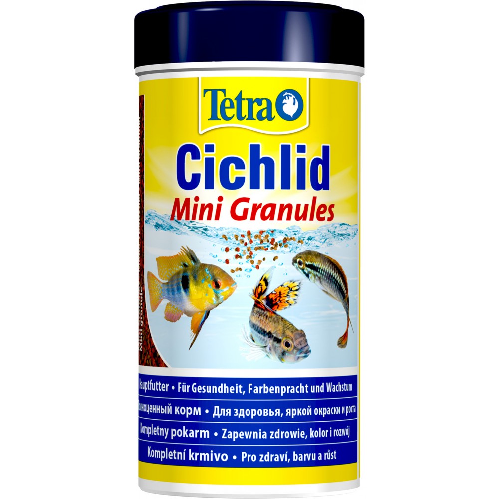 TetraCichlid Mini Granules корм для небольших цихлид в гранулах 250 мл.
