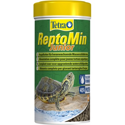 Tetra ReptoMin Junior  корм в виде палочек для молодых водных черепах 250 мл