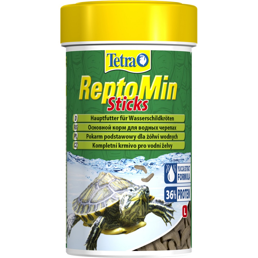 Tetra ReptoMin корм в виде палочек для водных черепах 100 мл
