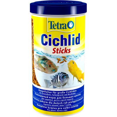 TetraCichlid Sticks корм для всех видов цихлид в палочках 1 л.