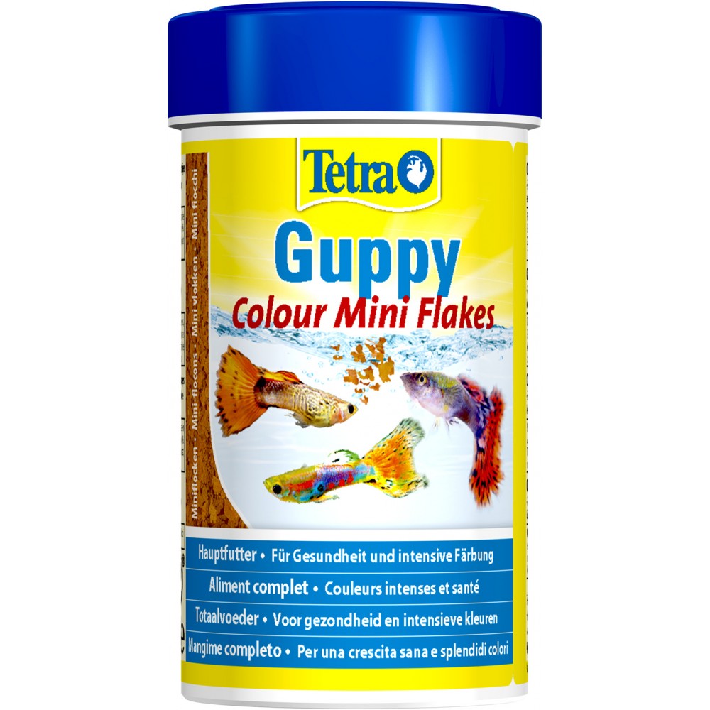 TetraGuppy Colour корм для гуппи для улучшения окраса 100 мл.