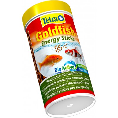 TetraGoldfish Energy Sticks энергетический корм для золотых рыб в палочках 250 мл.