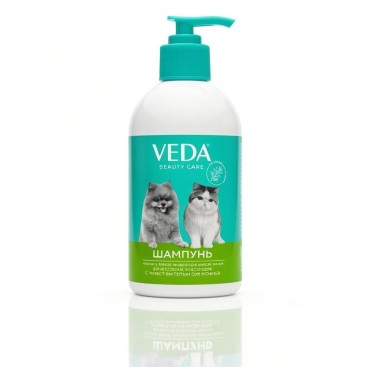 Veda Шампунь гипоаллергенный для собак и кошек с чувствительной кожей 500 мл