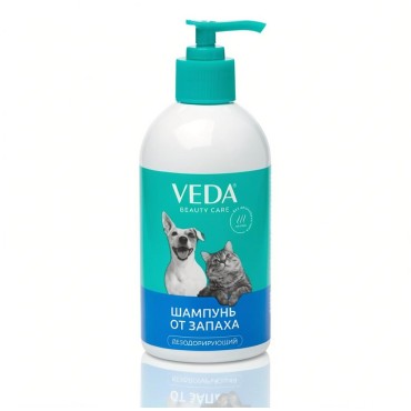 Veda Шампунь дезодорирующий для собак и кошек 500 мл