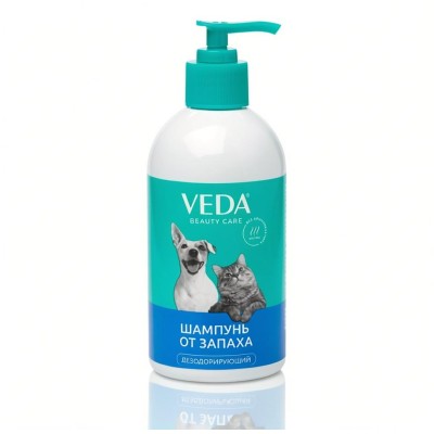 Veda Шампунь дезодорирующий для собак и кошек 500 мл