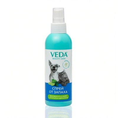Veda Спрей дезодорирующий для собак, кошек и хорьков 200 мл