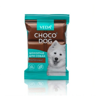 Veda Choco Dog шоколад молочный лакомство для собак 15 гр