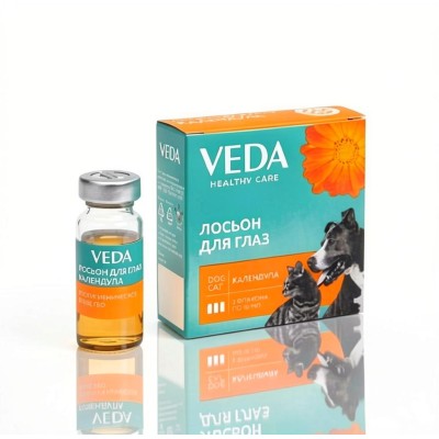 Veda Лосьон для глаз календула 10 мл 3 фл