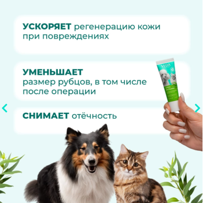 Veda Крем-Бальзам зоогигиеническое защитное средство с ранозаживляющим фитокомплексом и маслом эвкалипта 30 мл