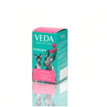 Veda Отоведин капли в уши с биологически активным фитокомплексом 15 мл