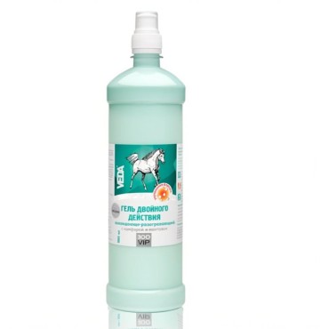 Veda Зоо Vip Гель двойного действия охлаждающий и разогревающий с камфорой и ментолом 1 л